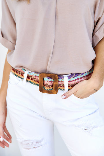 Marlee Square Buckle Belt