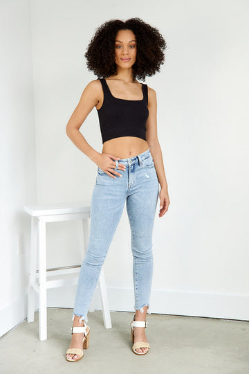 Pistola Audrey Mid Rise Skinny Jeans