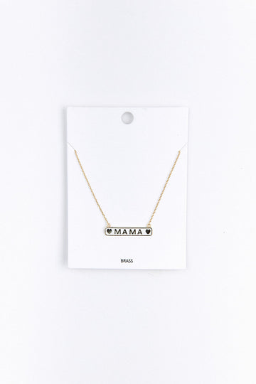 Marisol Mama Bar Necklace