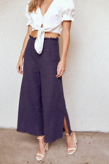 Noah Fringe Wedge Pants