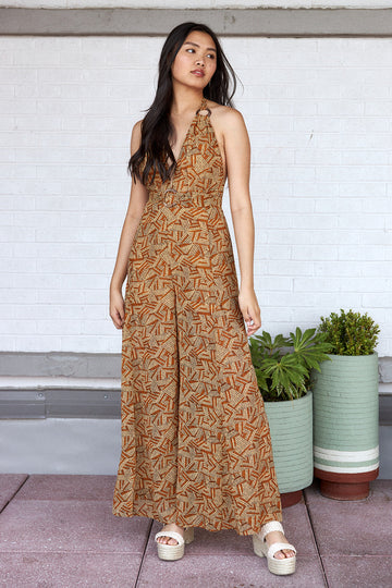 SALE- Elysia Printed Jumpsuit