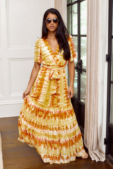 Phoenix Tie Dye Maxi Dress