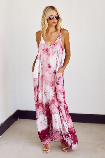 Skylar Tie Dye Maxi Dress