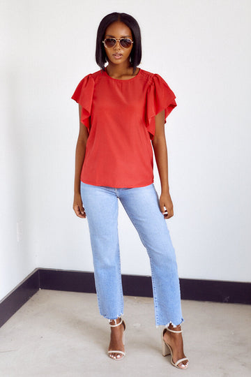 Colten Puff Detail Blouse