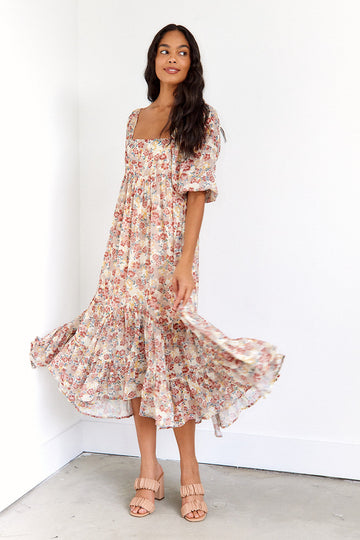 SALE - Avayah Floral Maxi Dress