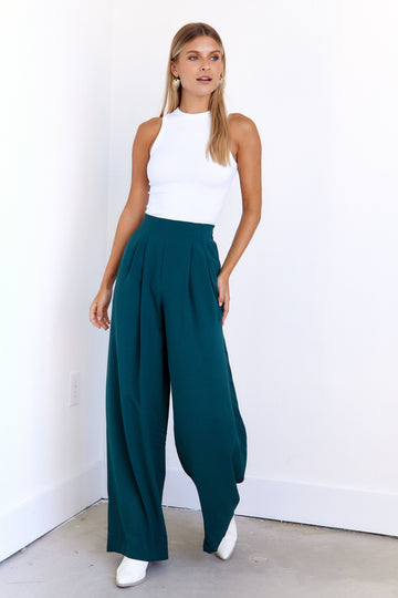 SALE - Luna High Rise Wide Leg Pants