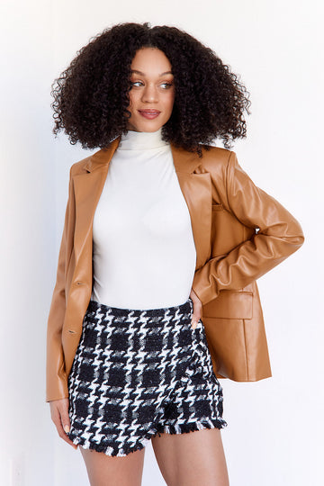 SALE - Tullia Houndstooth Shorts