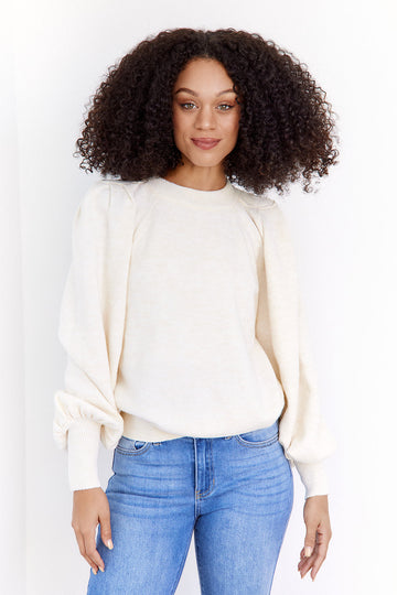Mavery Puff Sleeve Sweater
