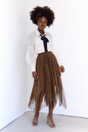 SALE - Ginny Tulle Midi Skirt