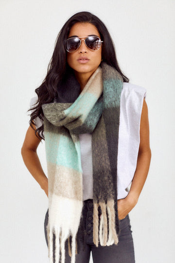 Hayden Color Block Scarf