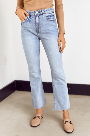 Pistola Lennon Crop Flare Denim