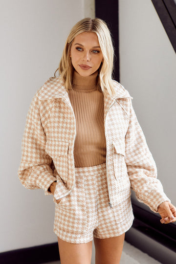 Laiken Herringbone Tweed Jacket