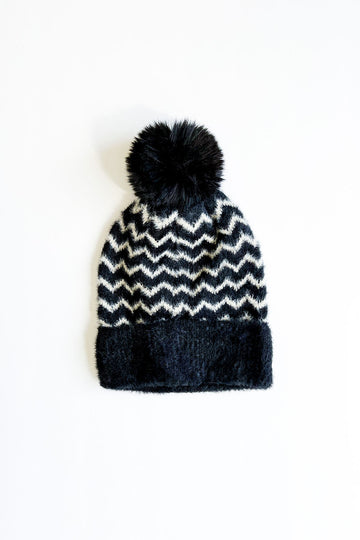 SALE - Lucy Zig Zag Beanie