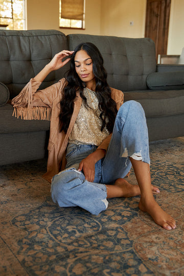 Serrano Fringe Jacket