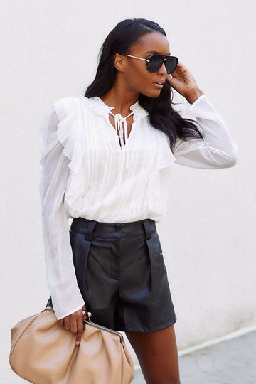 Lexie Ruffle Detail Blouse