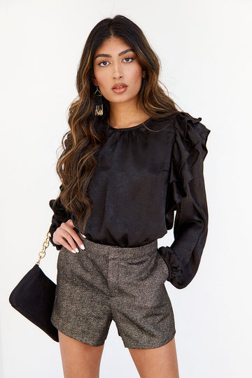 Vail Ruffle Detail Blouse