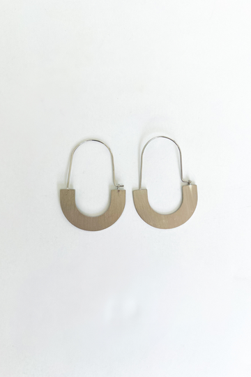 SALE - Berkley Circle Flat Hoop Earrings