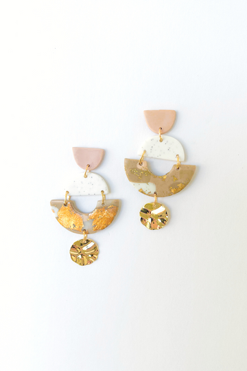 Mckenna Geometric Drop Earrings