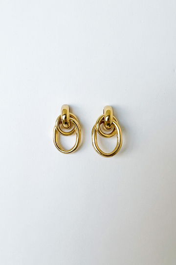 Colette Dangle Hoop Earrings