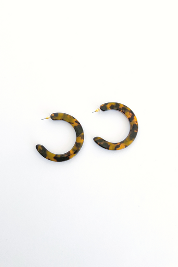 SALE - Kierra Flat Hoops