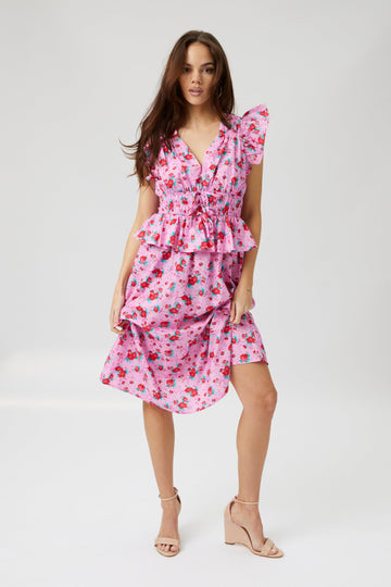 SALE - Kye Printed Midi Dress