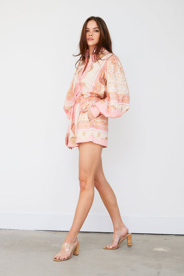 SALE - Melody Sea Shell Printed Shorts