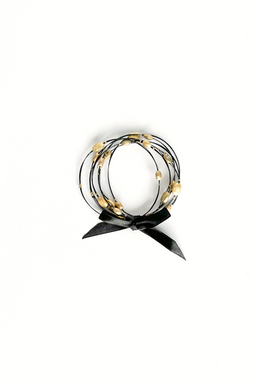 Marci Cable Brushed Metal Stackable Bracelets