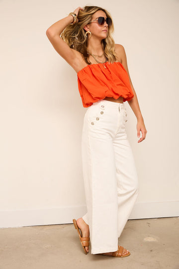 Marie Silver Embellished Jeans