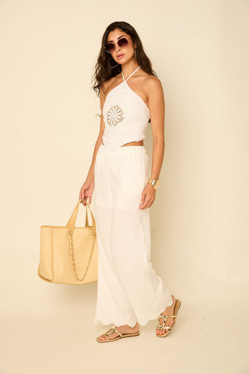Carter Halter Scarf Top