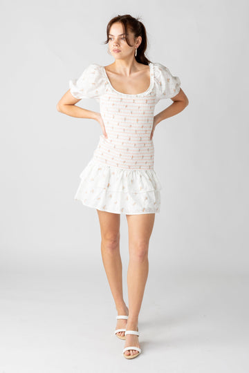 SALE- Margot Floral Smocked Dress