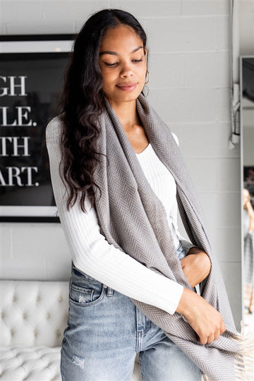 Graham Herringbone Scarf