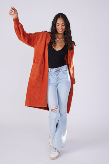 SALE - Avery Fuzzy Cardigan