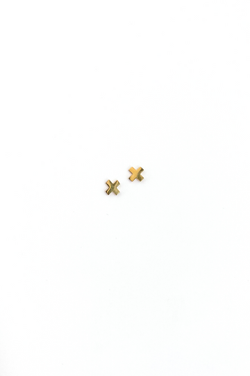 Avery Crossed Stud Earrings