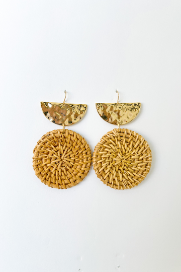 SALE - Ronnie Rattan Dangle Earrings