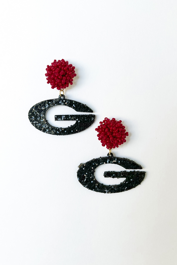 University Of Georgia Earrings
