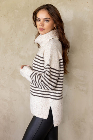 SALE - Sienna Striped Sweater