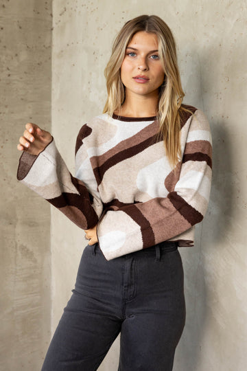 SALE - Amber Patterned Sweater