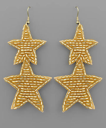 Sequin Star Earrings