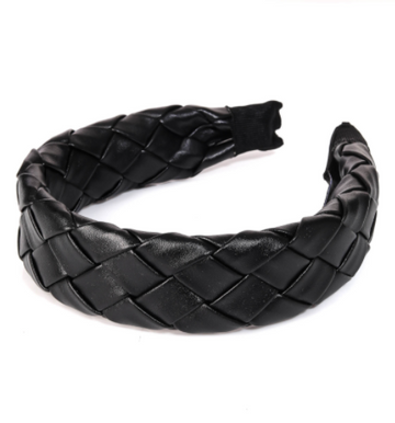 Andra Faux Leather Headband