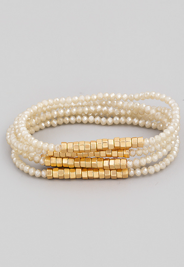 Destina Beaded Bracelet Set
