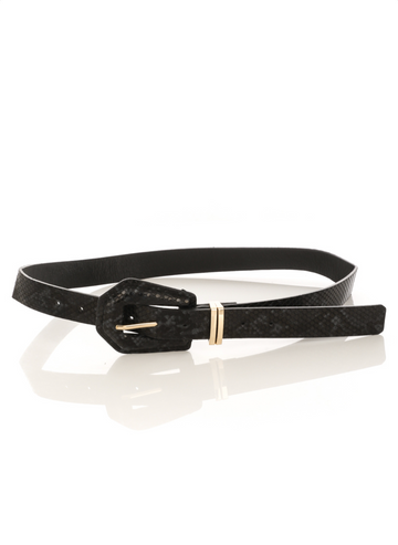 Lucinda Snake Print Belt