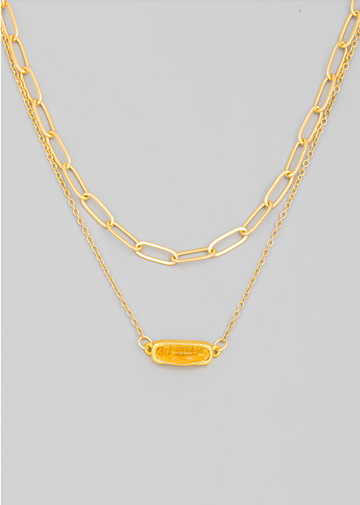 Maysen Stone Pendant Necklace