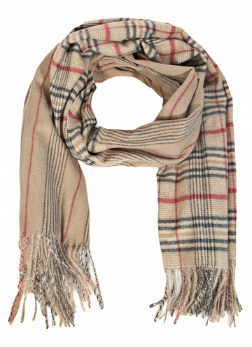 Mazie Plaid Scarf