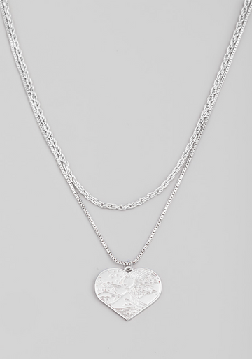 Missie Heart Chain Necklace