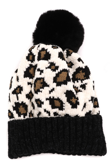 Vander Leopard Beanie