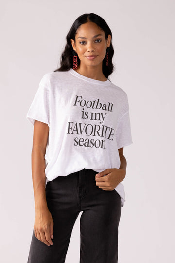 Z Supply Boyfriend Football Tee