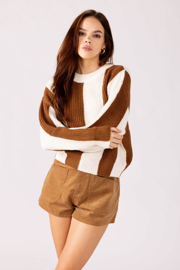 Danni Wide Stripe Sweater