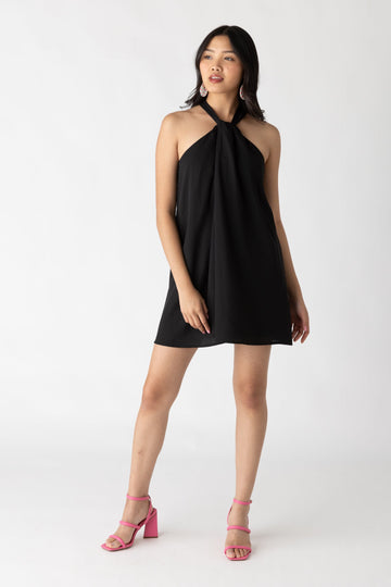 SALE - Kassidy Cross Front Mini Dress