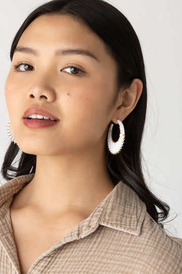 SALE - Cassidy Hoop Earrings