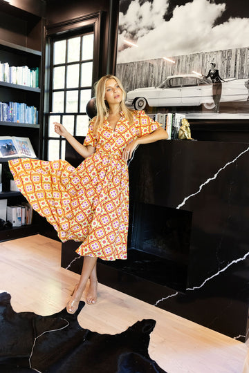 The Wong Button Down Midi Dress